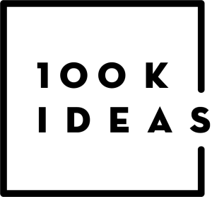 100 K Ideas logo